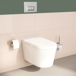 VitrA Base 600 Tuvalet Fırçalığı A44135 Duvardan - Krom - 3