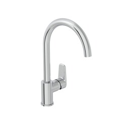 VitrA Flow Soft A43419 Eviye Bataryası, Krom - 1
