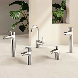 VitrA Flow Square A42936 Lavabo Bataryası, Krom - 3