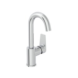 VitrA Flow Square A43165 Lavabo Bataryası, Krom - 1