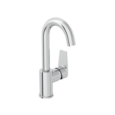 VitrA Flow Square A43165 Lavabo Bataryası, Krom - 1