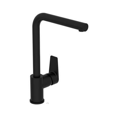 VitrA Flow Square A4339636 Eviye Bataryası, Mat Siyah - 1