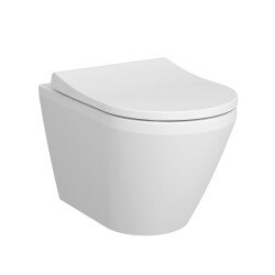 VitrA Integra Rim-Ex Asma Klozet ve Soft Kapak Takımı, Beyaz - 2