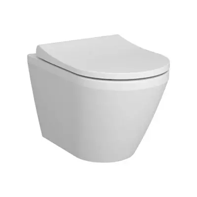 VitrA Integra Rim-Ex Asma Klozet ve Soft Kapak Takımı - Mat Beyaz - 2