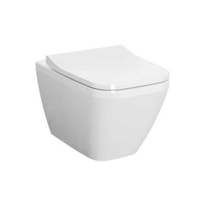 VitrA Integra Square Rim-Ex Asma Klozet ve Kapak Takımı, Beyaz - 2