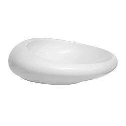 VitrA İstanbul Çanak lavabo 4280B403-0016 Yuvarlak - 60x55 cm - armatür deliksiz - su taşma deliksiz - Clean - beyaz