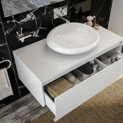 VitrA Istanbul Ankastre Lavabo Bataryası A42231 Sıva Üstü Grubu - Krom - 4