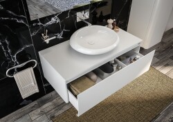 VitrA Istanbul Ankastre Lavabo Bataryası A42231 Sıva Üstü Grubu - Krom - 3