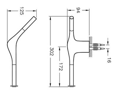 VitrA Istanbul Tuvalet Kağıtlığı A48001 Tekli - Krom - 4