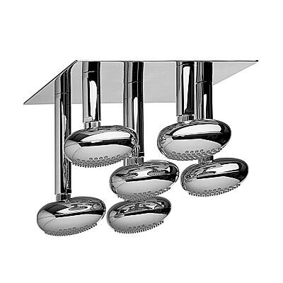 VitrA Istanbul Duş Başlığı A48023 Tavandan - Krom - 1