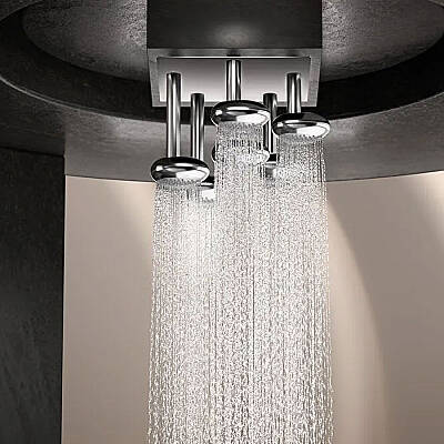 VitrA Istanbul Duş Başlığı A48023 Tavandan - Krom - 2