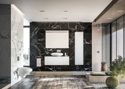 VitrA Istanbul Duş Başlığı A48023 Tavandan - Krom - 2