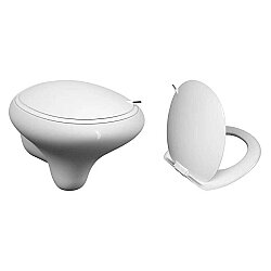 VitrA İstanbul Rim-Ex Asma Klozet ve Slim Soft Kapak Takımı - Beyaz