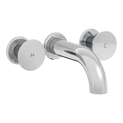 VitrA Liquid Ankastre Lavabo Bataryası A42690 Kısa - Krom - 1