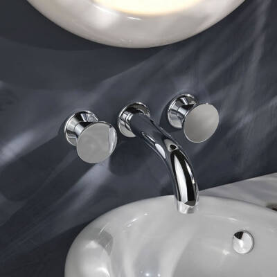 VitrA Liquid Ankastre Lavabo Bataryası A42690 Kısa - Krom - 3