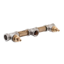 VitrA Liquid A43465 Üç Delikli Ankastre Lavabo Bataryası Sıva Altı Grubu