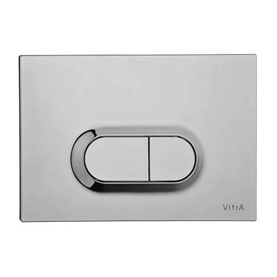 VitrA Loop O Metal Kumanda Paneli 740-0940 Paslanmaz Çelik - 1
