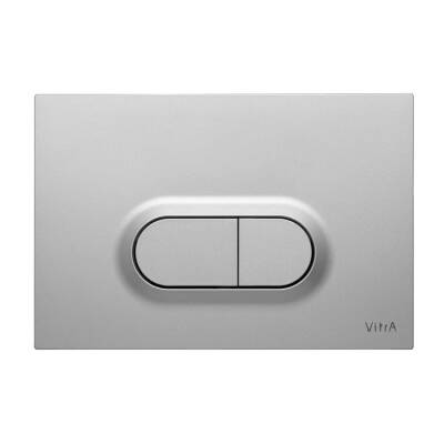 VitrA Loop O Kumanda Paneli 740-0586 Parmak izin Bırakmayan - Ekstra Hijyenik Kaplama - Mat Krom - 1