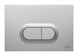 VitrA Loop O Kumanda Paneli 740-0586 Parmak izin bırakmayan - Ekstra hijyenik kaplama - Mat krom 