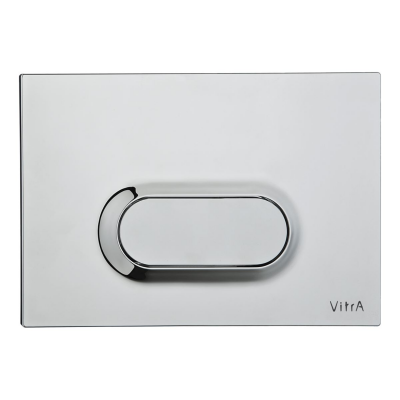 VitrA Loop O 740-1080 Tek Basmalı Kumanda Paneli - Parlak Krom - 1
