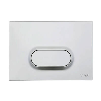 VitrA Loop O 740-1085 Tek Basmalı Kumanda Paneli - Mat Krom - 1