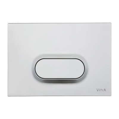 VitrA Loop O 740-1085 Tek Basmalı Kumanda Paneli - Mat Krom - 1