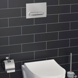 VitrA Loop T Kumanda Paneli 740-0786 Parmak İzi Bırakmayan - Ekstra Hijyenik Kaplama - Mat Krom - 3