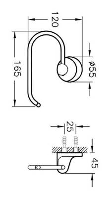 VitrA Marin Tuvalet Kağıtlığı A44946 Krom - 2