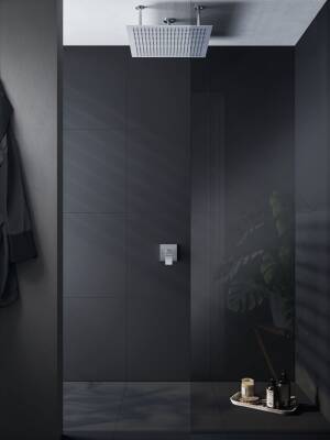 VitrA Memorıa Ankastre Duş Bataryası A42283 Sıva Üstü Grubu - Krom - 2