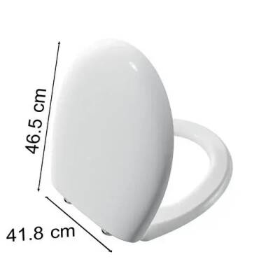 VitrA Memoria Rim-Ex Klozet ve Kapak Takımı, Beyaz - 7