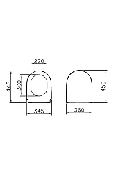VitrA Nest Rim-Ex Asma Klozet ve Slim Soft Kapak Takımı - Beyaz - 2