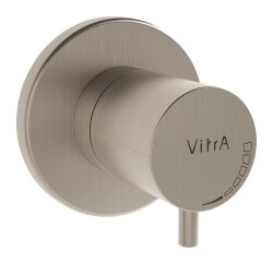 VitrA Ankastre Stop Valf A4145834 Sıva Üstü Grubu - Fırçalı Nikel 