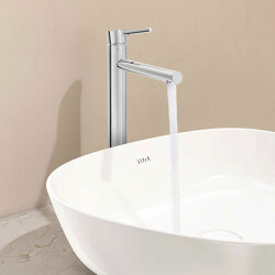 VitrA Origin Lavabo Bataryası A42558 Yüksek - Uzun Çıkış Ucu - Krom - 5
