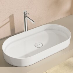 VitrA Origin Lavabo Bataryası A42558 Yüksek - Uzun Çıkış Ucu - Krom - 4