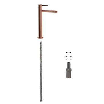 VitrA Origin A4255829 Çanak Lavabo Bataryası, Soft Bakır - 3