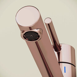 VitrA Origin A4255829 Çanak Lavabo Bataryası, Soft Bakır - 5