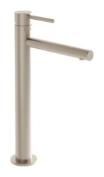 VitrA Origin Lavabo Bataryası A4255834 Yüksek - Uzun Çıkış Ucu - Fırçalı Nikel 