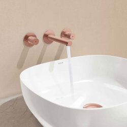 VitrA Origin A4258229 Ankastre Lavabo Bataryası, Soft Bakır - 4