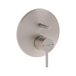 VitrA Origin Ankastre Banyo Bataryası A4262034 Sıva Üstü Grubu - Minibox - Fırçalı Nikel