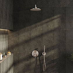 VitrA Origin Ankastre Banyo Bataryası A4262034 Sıva Üstü Grubu - Minibox - Fırçalı Nikel - 4