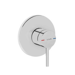 VitrA Origin Ankastre Duş Bataryası A42621 Duvardan Kontrol - Sıva Üstü Grubu - Krom