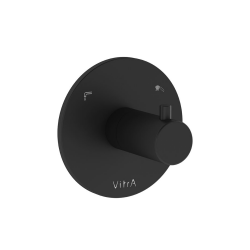 VitrA Origin A4262336 2 Yollu Yönlendirici - Sıva Üstü - Mat Siyah - VitrA