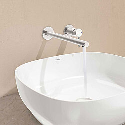VitrA Origin Çıkış Ucu A42683 Duvardan - Krom - 4