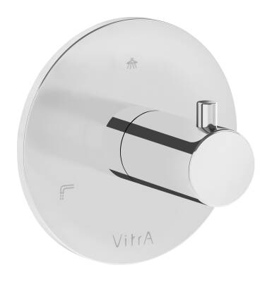 VitrA Origin Ankastre 3 Yollu Yönlendirici A42859 Sıva Üstü Grubu - Krom - 1