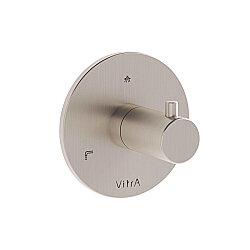VitrA Origin Ankastre 3 Yollu Yönlendirici A4285934 Sıva Üstü Grubu - Fırçalı Nikel 