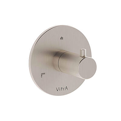 VitrA Origin Ankastre 3 Yollu Yönlendirici A4285934 Sıva Üstü Grubu - Fırçalı Nikel - 1