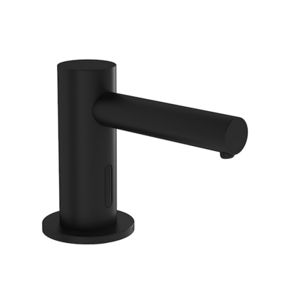 VitrA Origin A4469936 Kısa Fotoselli Sıvı Sabunluk - Elektrikli - Mat Siyah - 1
