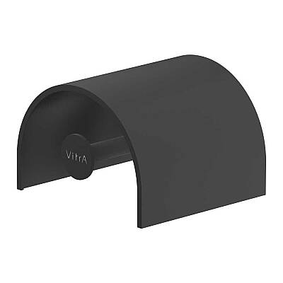 VitrA Origin Tuvalet Kağıtlığı A4488836 Kapaklı - Mat Siyah - 1