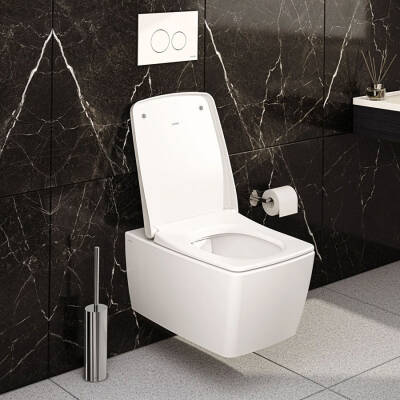 VitrA Origin Tuvalet Fırçalığı A44893 Yerden - Krom - 3