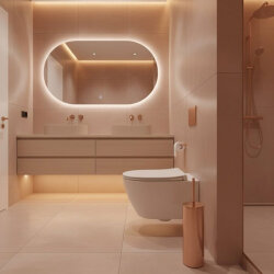 VitrA Origin Tuvalet Fırçalığı A4489326 Yerden - Bakır - 4